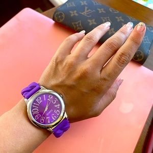 Beautiful fun rubber band watch